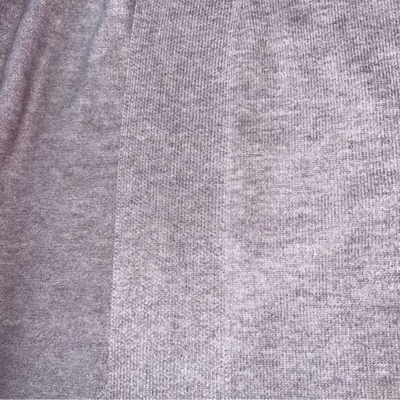 Vida Milano Cardigan Womens L Lavender Wool Blend Open Front Knit Ribbed Hem - Picture 3 of 10